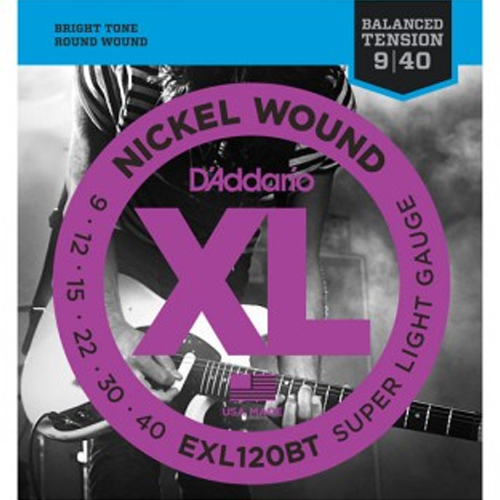 다다리오(Daddario) 일렉기타 스트링 EXL120 Nickel Wound, Super Light, 9-42 (+피크증정)