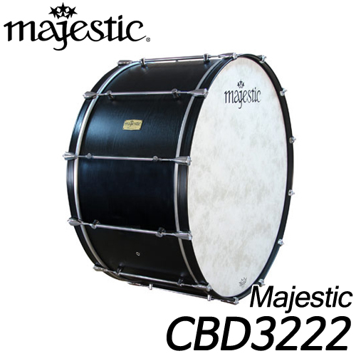 마제스틱(Majestic)CBD 시리즈 콘서트 베이스드럼 32인치 스탠드별도 폭(두께)22인치 CBD3222