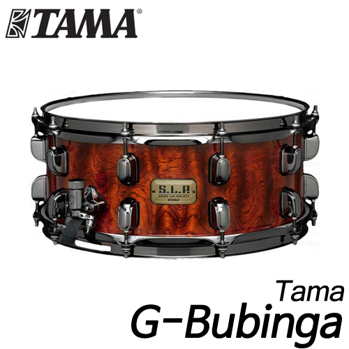 타마(Tama)G-Bubinga 스네어드럼  SD1406 인치  Natural Quilted Bubinga LGB146-NQB