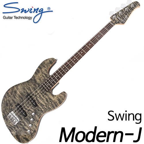 스윙(Swing)[2016 NEW Swing]스윙 베이스 Modern-J Bass Charcoa