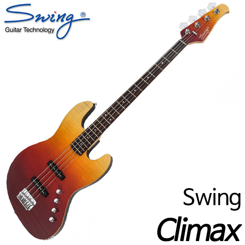 스윙(Swing)일렉트릭 기타 [2016 NEW Swing]스윙 베이스 Climax J-Bass Sunset Gradient  선셋 그라디언트