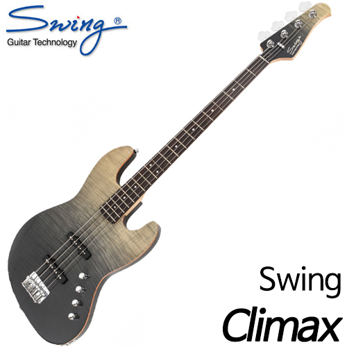 스윙(Swing)일렉트릭 기타 [2016 NEW Swing]스윙 베이스 Climax J-Bass Grey Gradient 그레이 그라디언트
