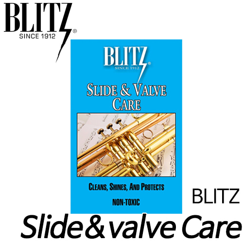 BLITZSlide&amp;valve care Clean,shine,protect 금관악기 슬라이드와 밸브 광택제