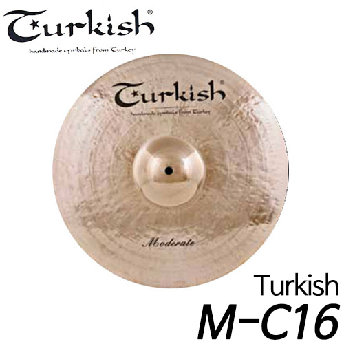터키쉬(Turkish)Moderate 16인치 Crash 심벌 M-C16