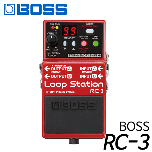 보스(BOSS)이펙터 루프 스테이션 RC-3