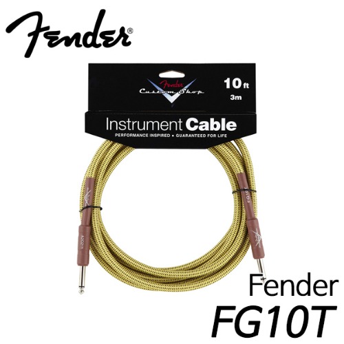 펜더(Fender)기타 케이블 FG10T - 10ft(3m)