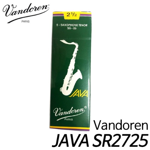 반도린(Vandoren)테너 색소폰 리드 2.5호 JAVA SR2725 (5개입)