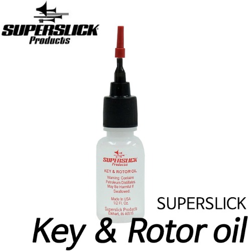 슈퍼슬릭(SUPERSLICK)로터리 키오일 Professional  Key &amp; Rotor oil (5 US FL OZ )