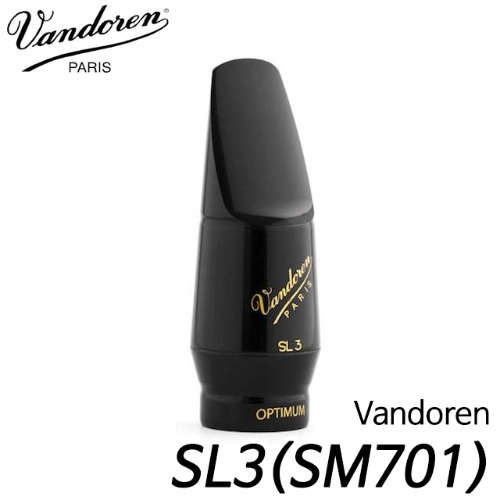 반도린(Vandoren)소프라노 색소폰 마우스피스 SM701 SL3 Optimum Series (Sib-Bb)