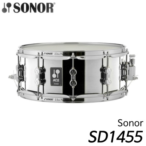 Sonor AQ2 스네어드럼 SD1455 Chrome finish 17612101
