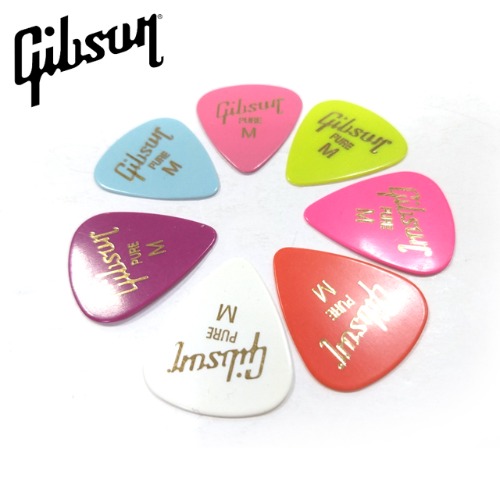 깁슨(Gibson) 기타피크 Medium (색상랜덤)