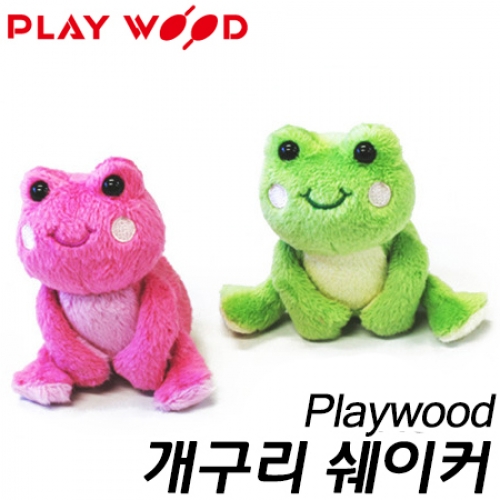 Play Wood마스코트 쉐이커-개구리