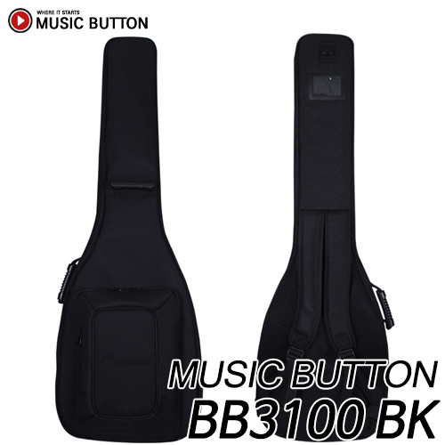 뮤직버튼(Music Button)초경량 1.7kg 베이스 가방 BB3100 BK 