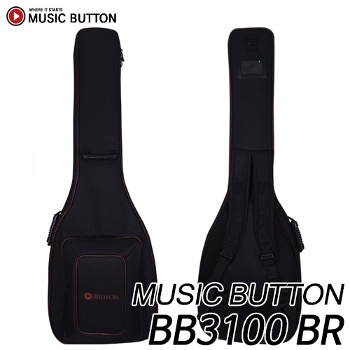 뮤직버튼(Music Button)초경량 1.7kg 베이스 가방 BB3100 BR