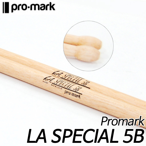 프로마크(Promark)LA Special 5B 우든팁 히코리 LA5BW