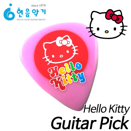 헬로우 키티(Hello Kitty)기타 피크 (핑크/미디움)