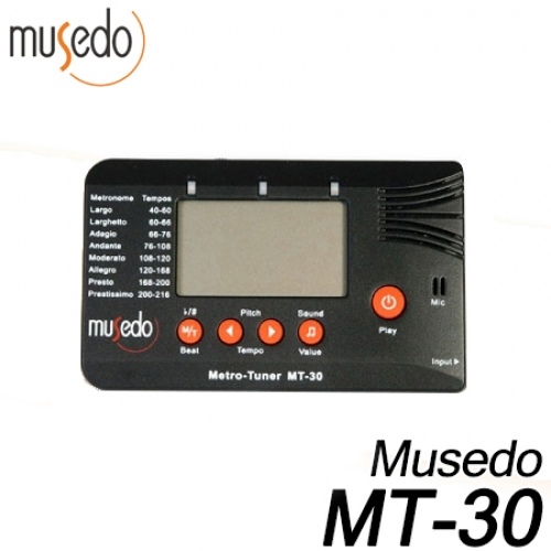 MUSEDO튜너+메트로놈 MT-30/MT30