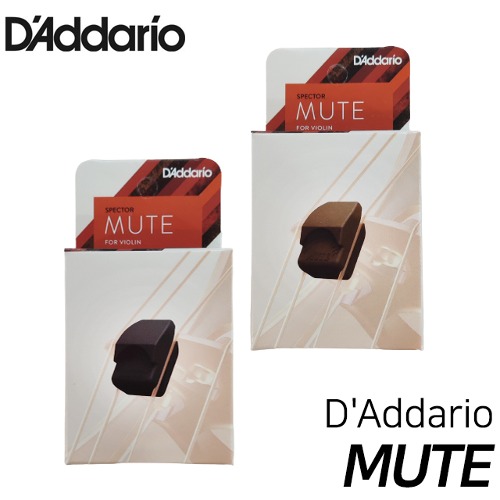 다다리오(D&#039;Addario) Mute 바이올린 약음기 뮤트 (copper/black)