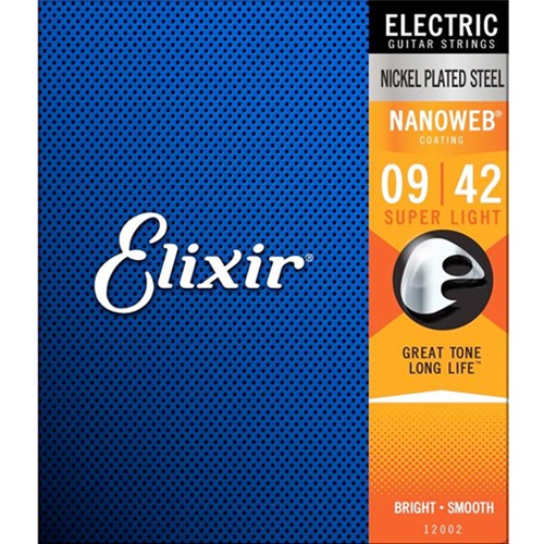 엘릭서(Elixir)일렉트릭 스트링 나노웹 NANOWEB /.009-.042