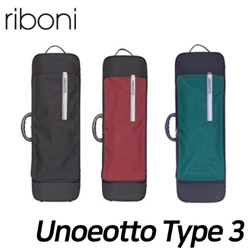 리보니(Riboni) 우노에오또 Unoeotto 바이올린 케이스 Type 3 (블랙/그린/와인)